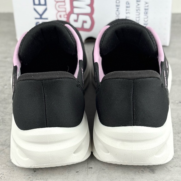 Skechers Women’s Slip On Hands Free Swift Fit Shoes Size 7.5 Worn Once Black - Picture 3 of 5